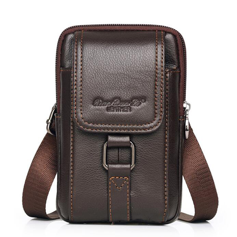 Leatherwork Fasteners - Heren Mobiele/Mobiele Telefoon Case Taille Fanny