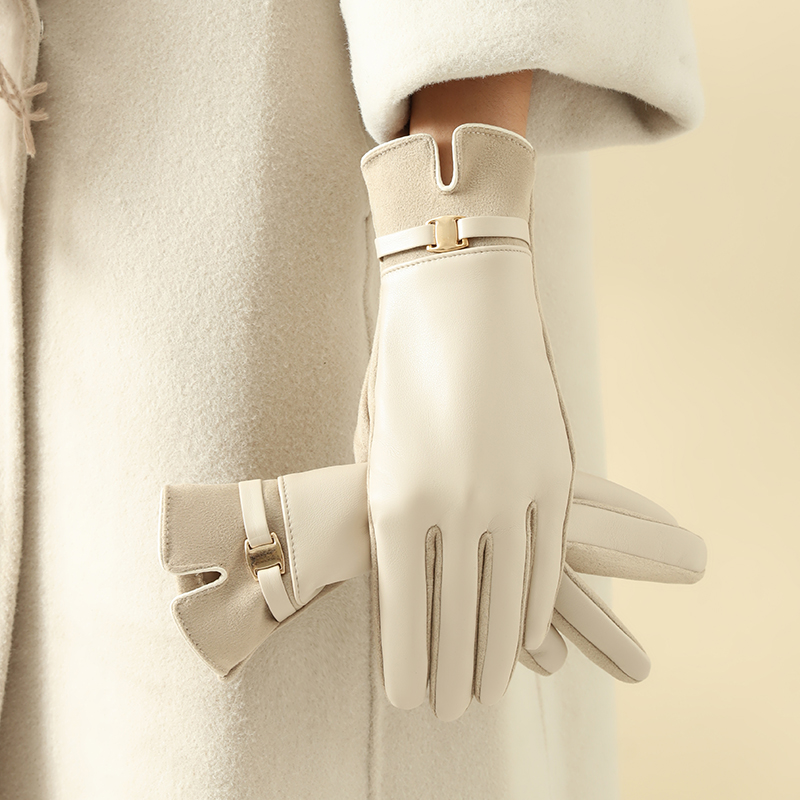 Leather Work Winter Gloves - 1 paar handschoenen voor dames in