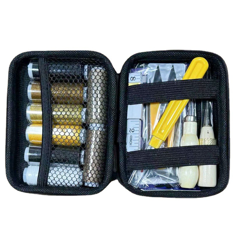 Leatherwork Hand Sewing Needles - Gewaxte draad knutselgereedschap handnaaien quilten priem