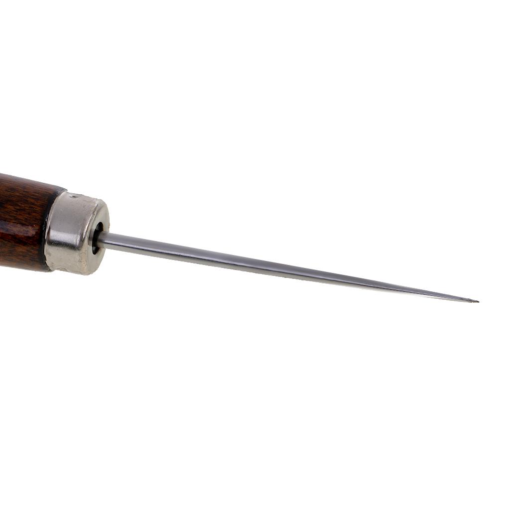 Leatherwork Hand Sewing Needles - Leren priem van roestvrij staal, handgereedschap