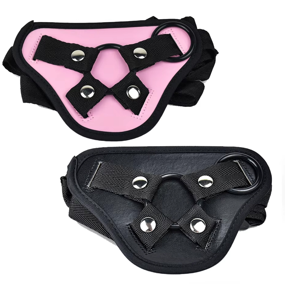 Leatherwork Fasteners - Nyota Lederen Strap-On Penis Dildo Verstelbare