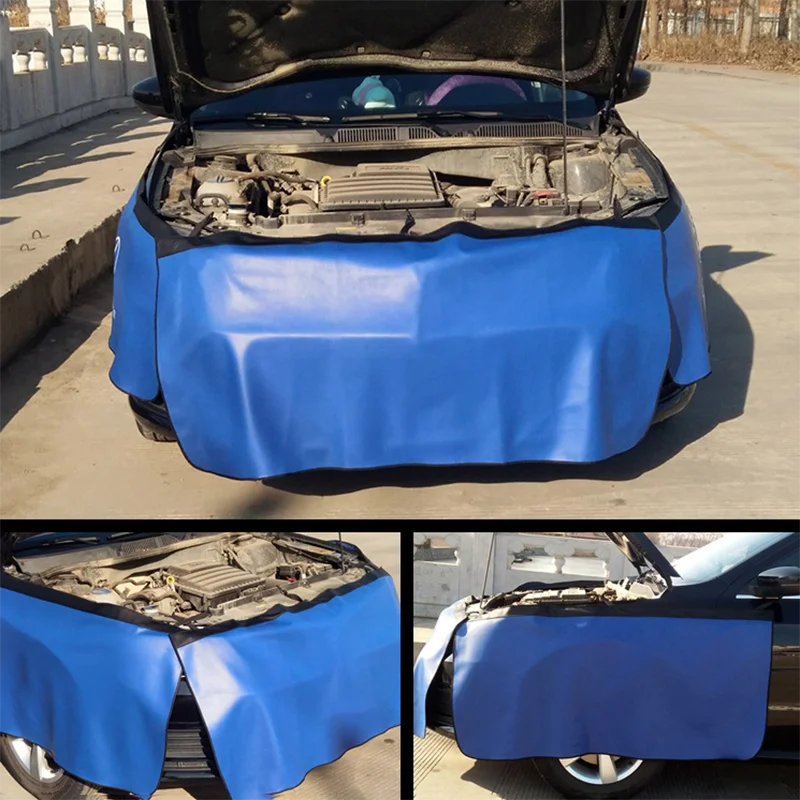 Leather Works Near Me - Universele Auto Magnetische Voorspatbord Cover Opvouwbare