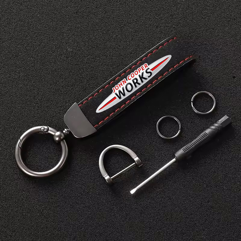 Sleutelhanger met Mini WORKS C - Leatherwork Logo recensie en prijs