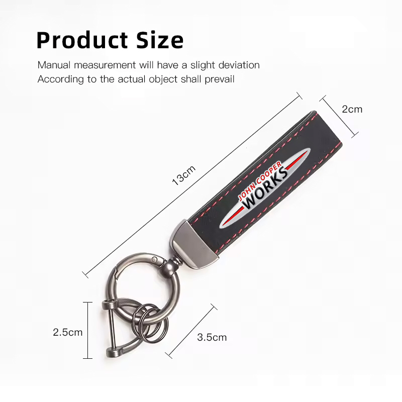 Sleutelhanger met Mini WORKS C - Leatherwork Logo recensie en prijs