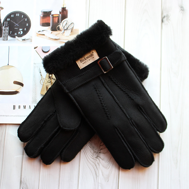 Handschoenen van schapenvachtb - Leather Work Winter Gloves recensie en prijs