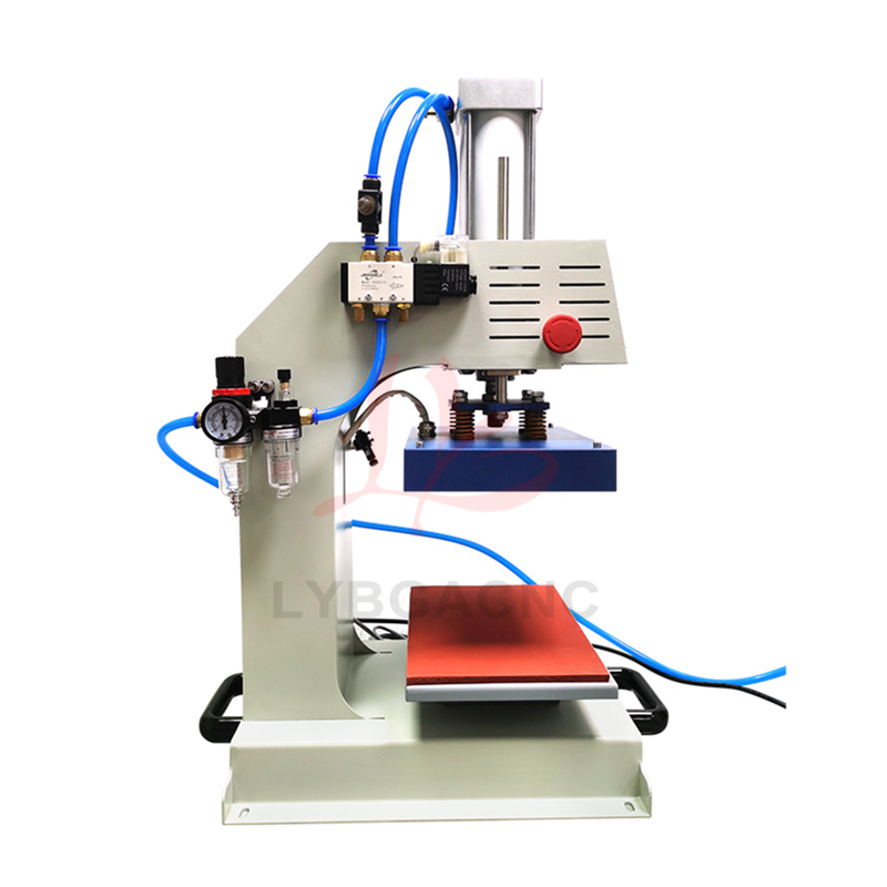 Pneumatische warmtepersmachine - Leatherwork Logo recensie en prijs