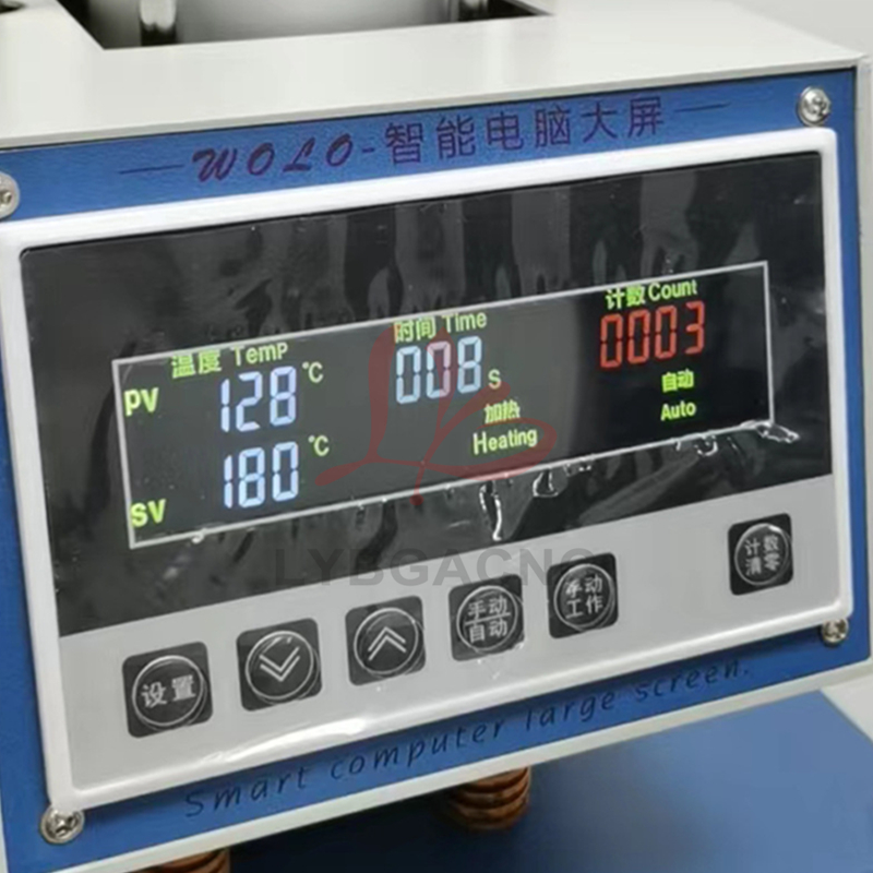 Pneumatische warmtepersmachine - Leatherwork Logo recensie en prijs