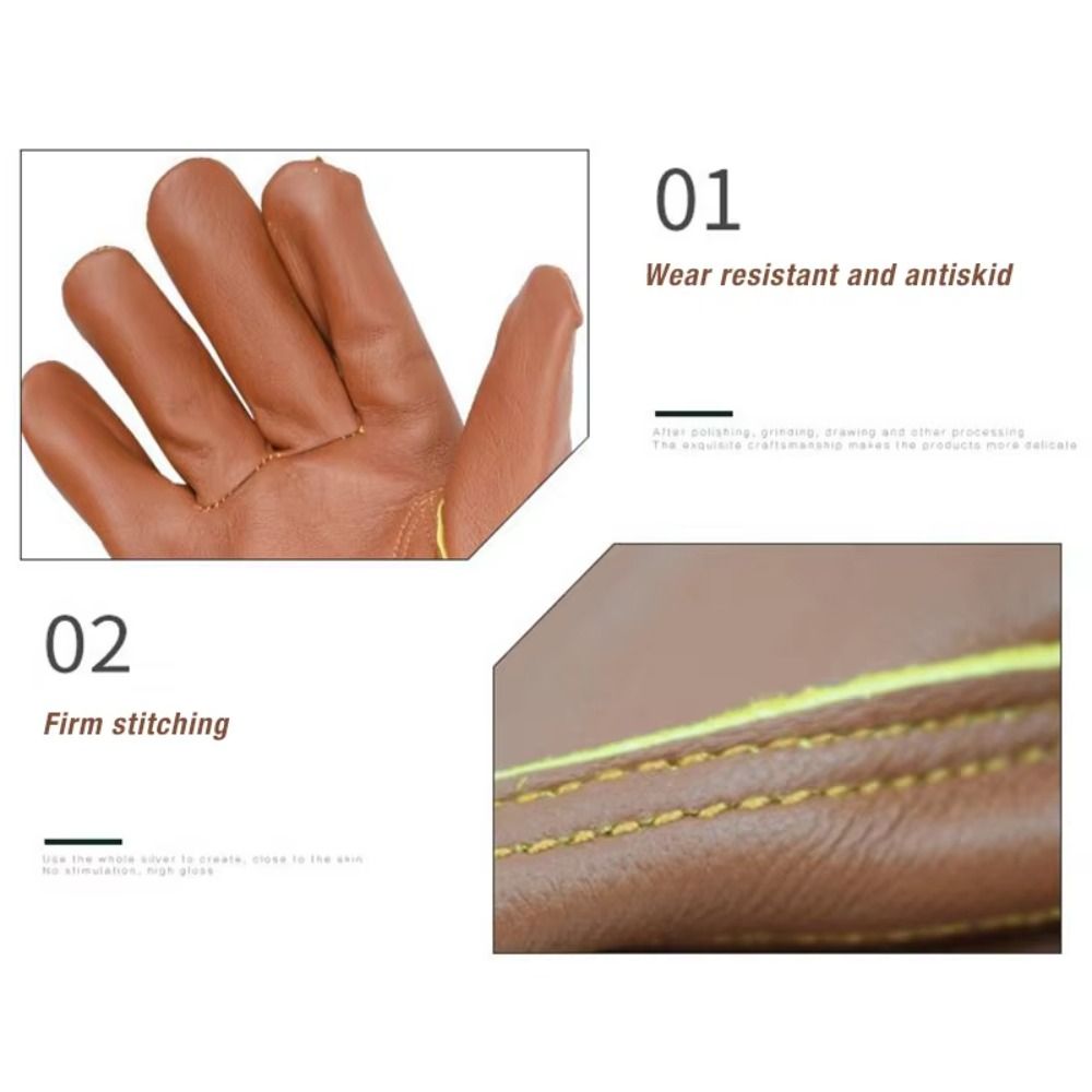 Tuinhandschoenen met lange mou - Leather Work Winter Gloves recensie en prijs