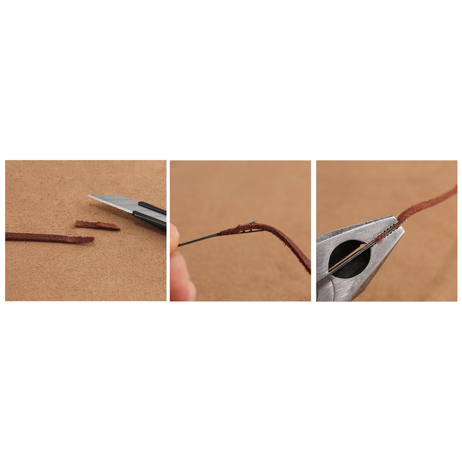 Duurzame metalen lederen naald - Leatherwork Hand Sewing Needles recensie en prijs