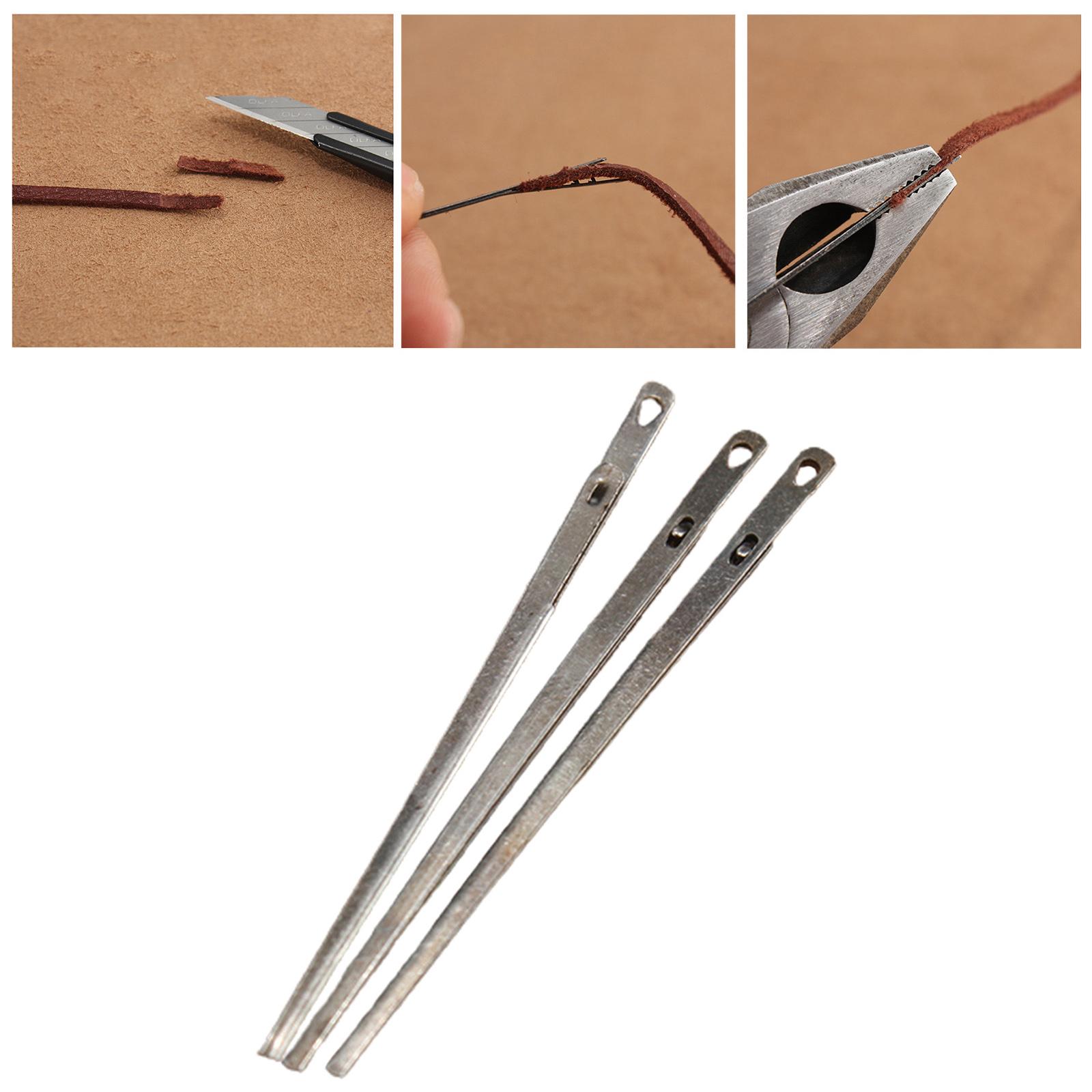 Duurzame metalen lederen naald - Leatherwork Hand Sewing Needles recensie en prijs