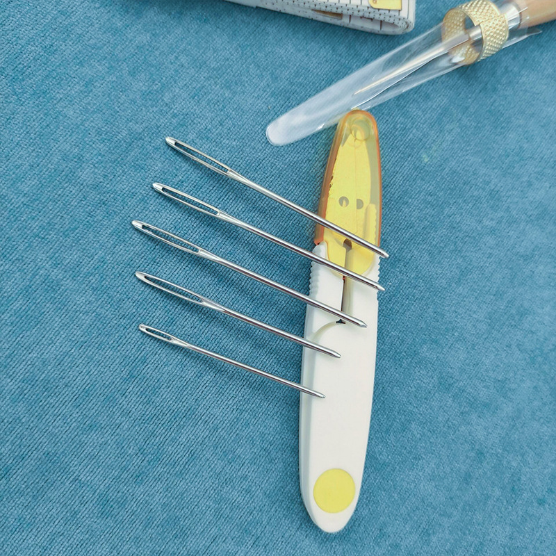 Lederen werkset met lederen na - Leatherwork Hand Sewing Needles recensie en prijs
