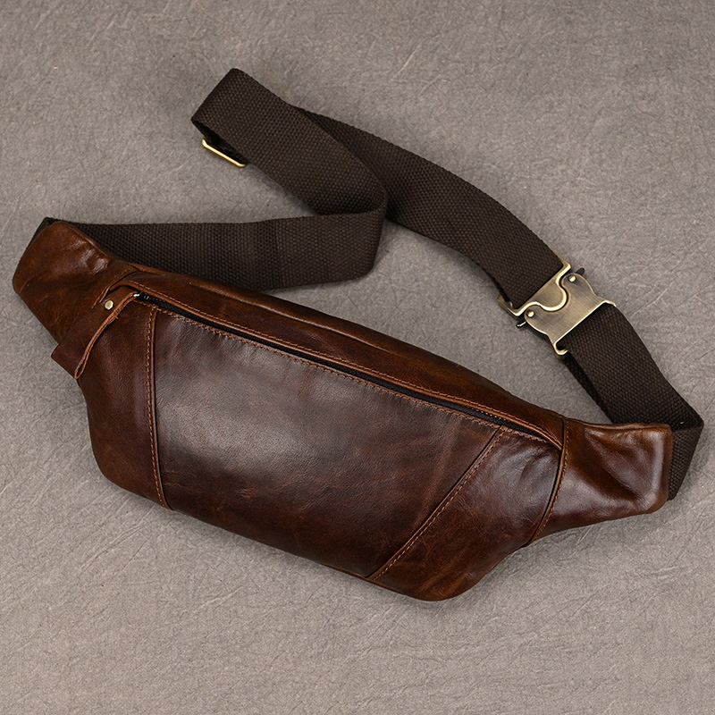 Leren borsttassen voor heren C - Leatherwork Fasteners recensie en prijs