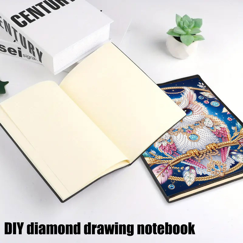 1 DIY Diamant Schilderset, Blo - Leatherwork Drawing recensie en prijs