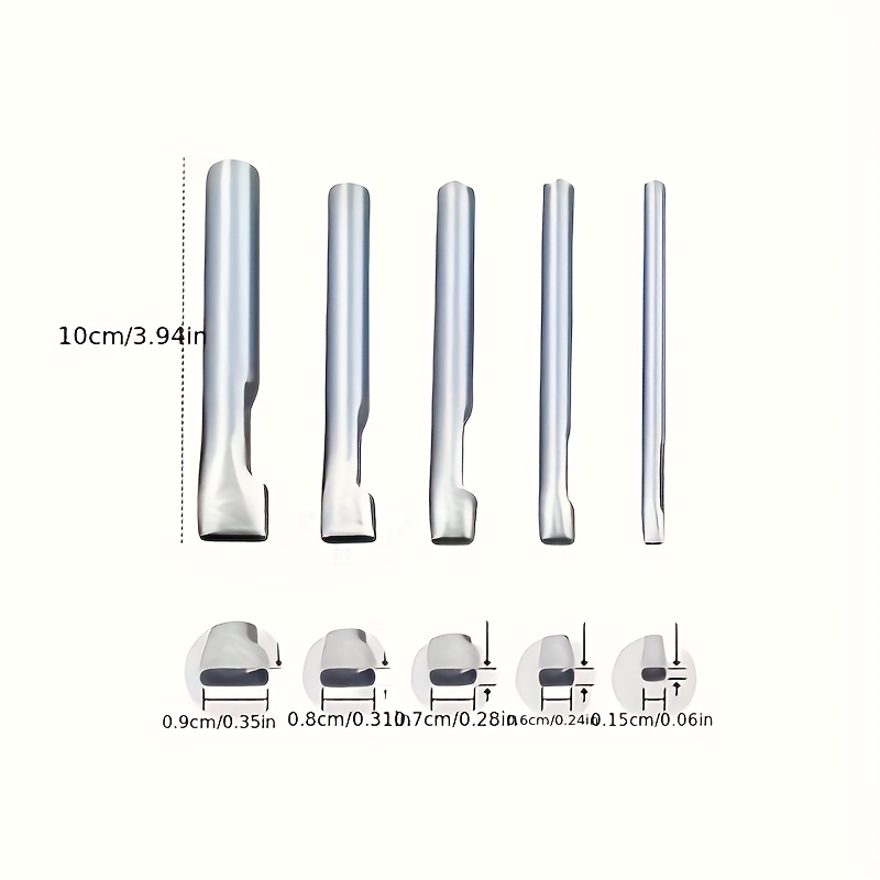 5 stuks lederen rechthoekige r - Leatherwork Hammer recensie en prijs