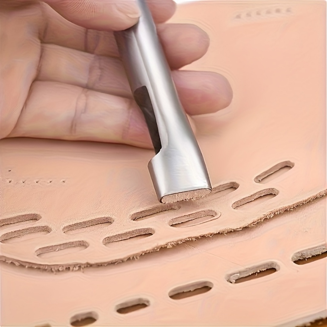 5 stuks lederen rechthoekige r - Leatherwork Hammer recensie en prijs