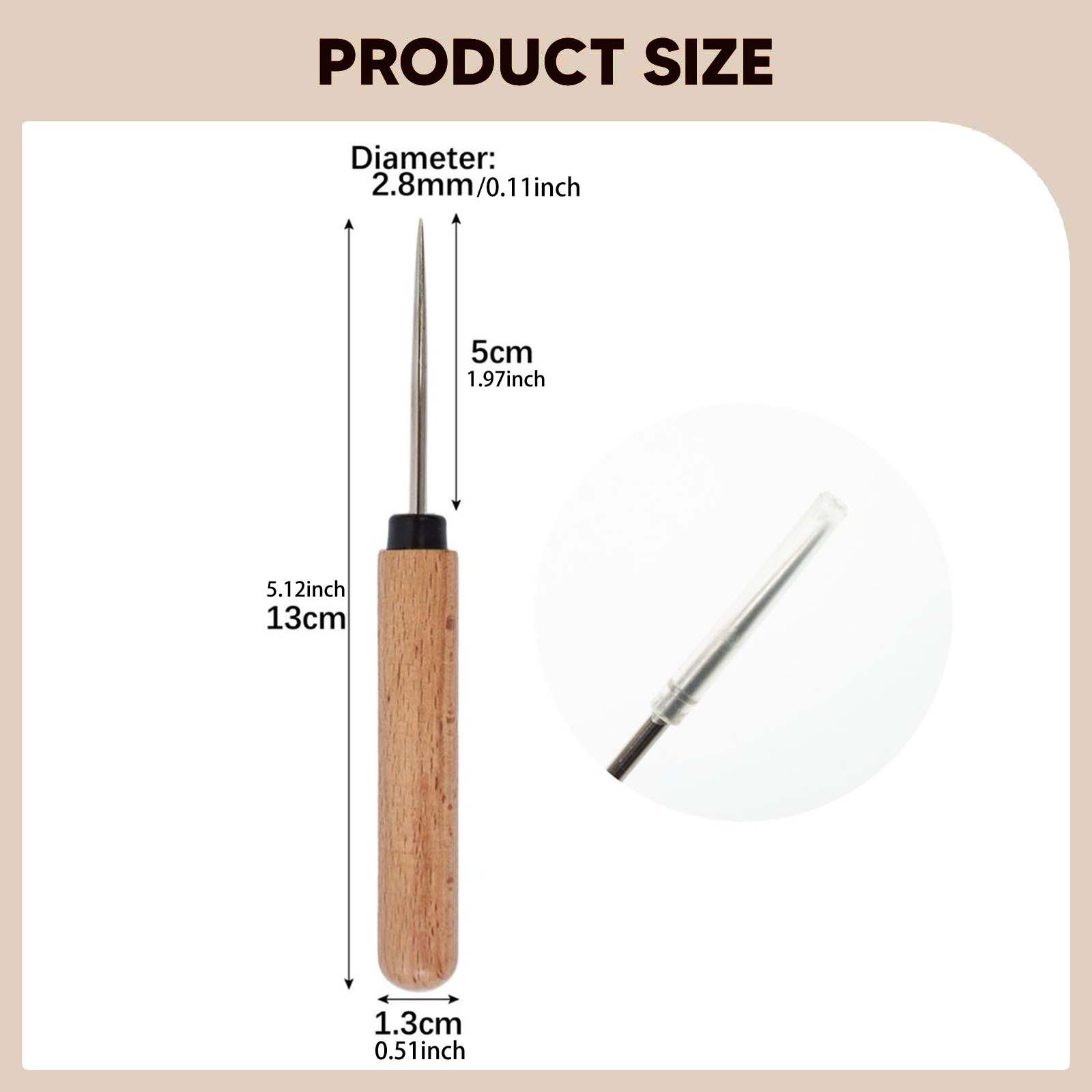 Leathercraft naai-priem, draag - Leatherwork Hand Sewing Needles recensie en prijs