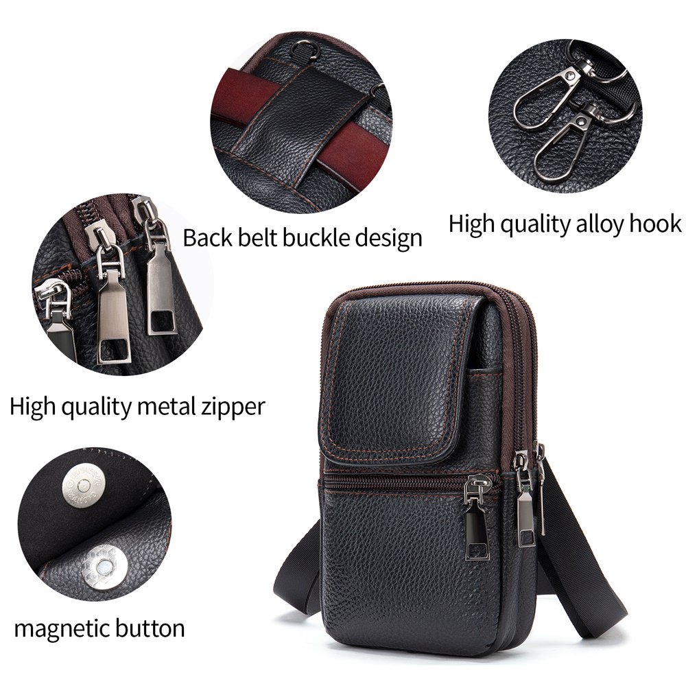 Veelzijdige casual crossbodyta - Leatherwork Fasteners recensie en prijs