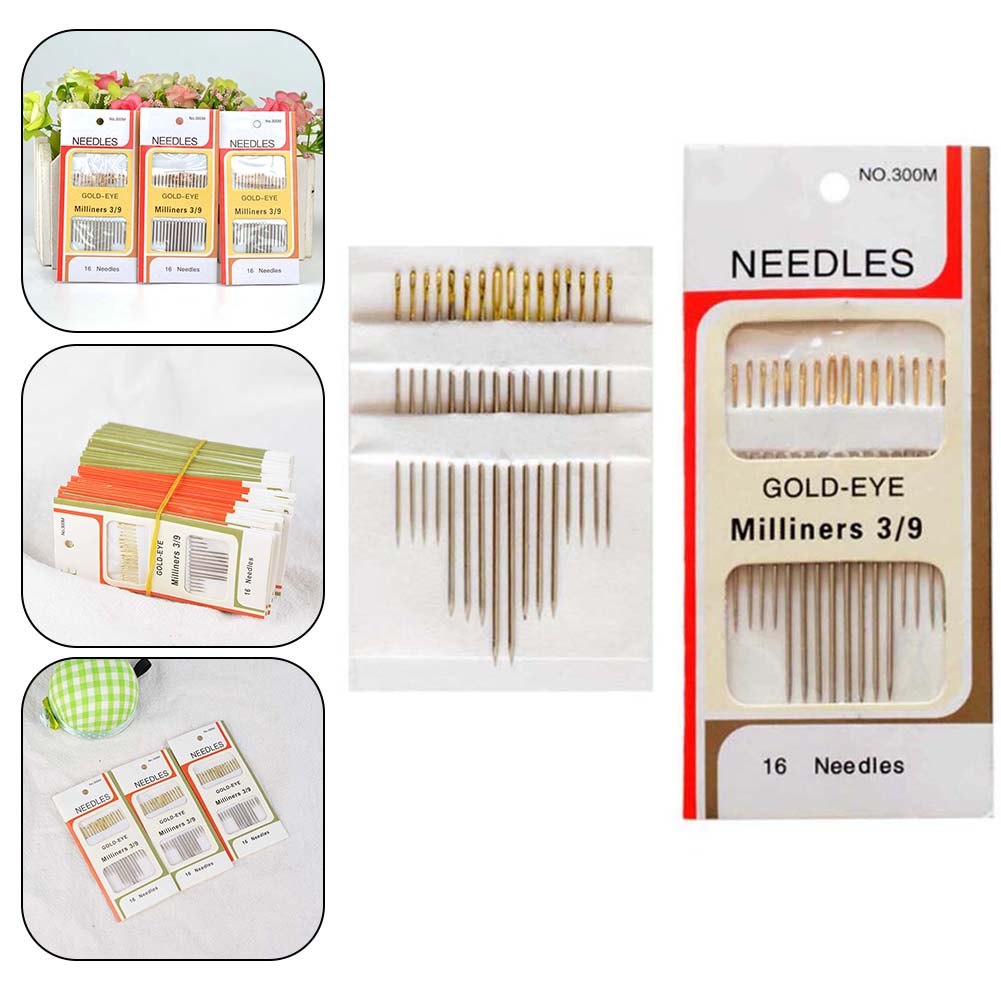 Grote naalden met zelfinrijden - Leatherwork Hand Sewing Needles recensie en prijs