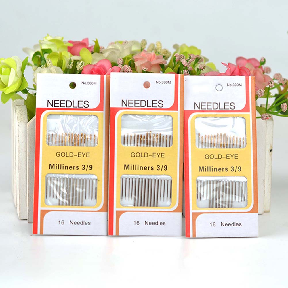 Grote naalden met zelfinrijden - Leatherwork Hand Sewing Needles recensie en prijs