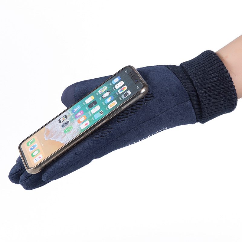 Mannen Winter Suède Pluche Dik - Leather Work Winter Gloves recensie en prijs