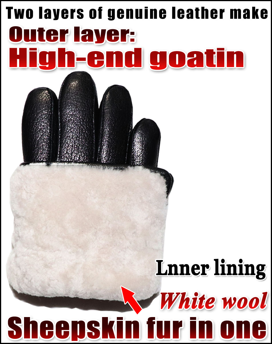 Hertenleer ambachtelijke manne - Leather Work Winter Gloves recensie en prijs