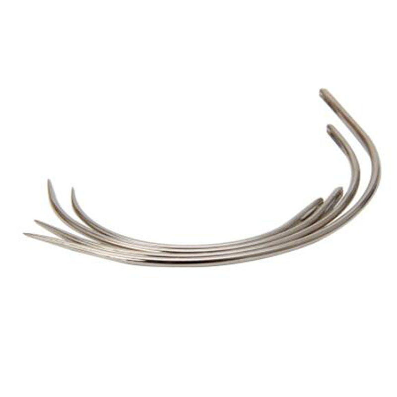 4-delige set grote gebogen naa - Leatherwork Hand Sewing Needles recensie en prijs