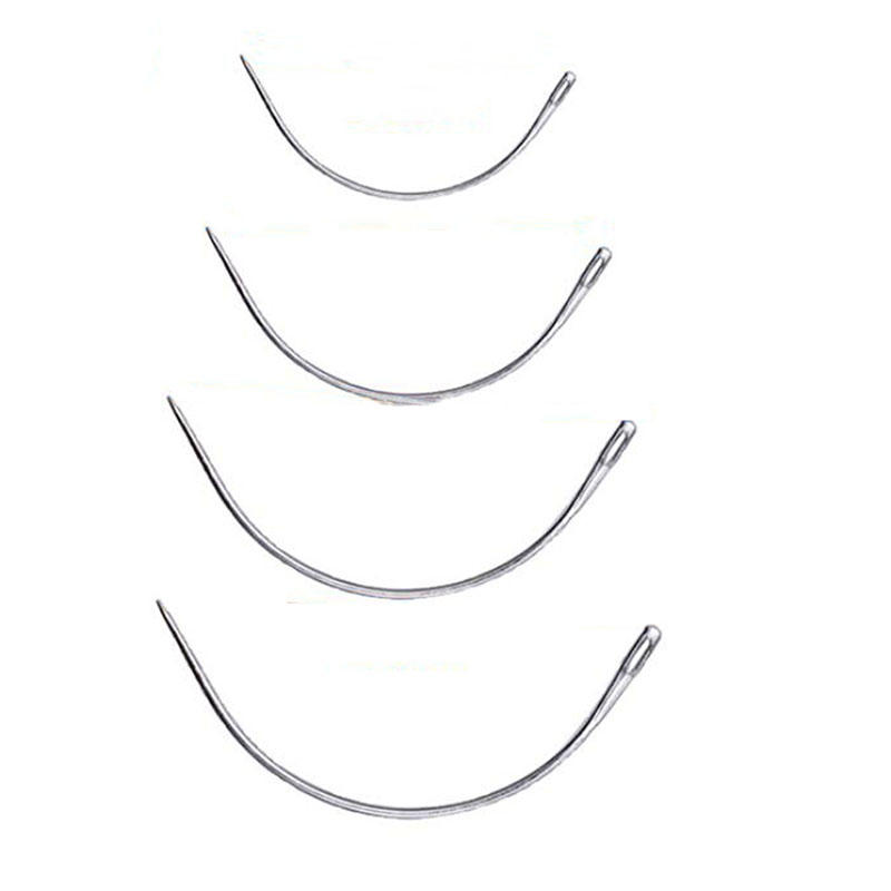 4-delige set grote gebogen naa - Leatherwork Hand Sewing Needles recensie en prijs