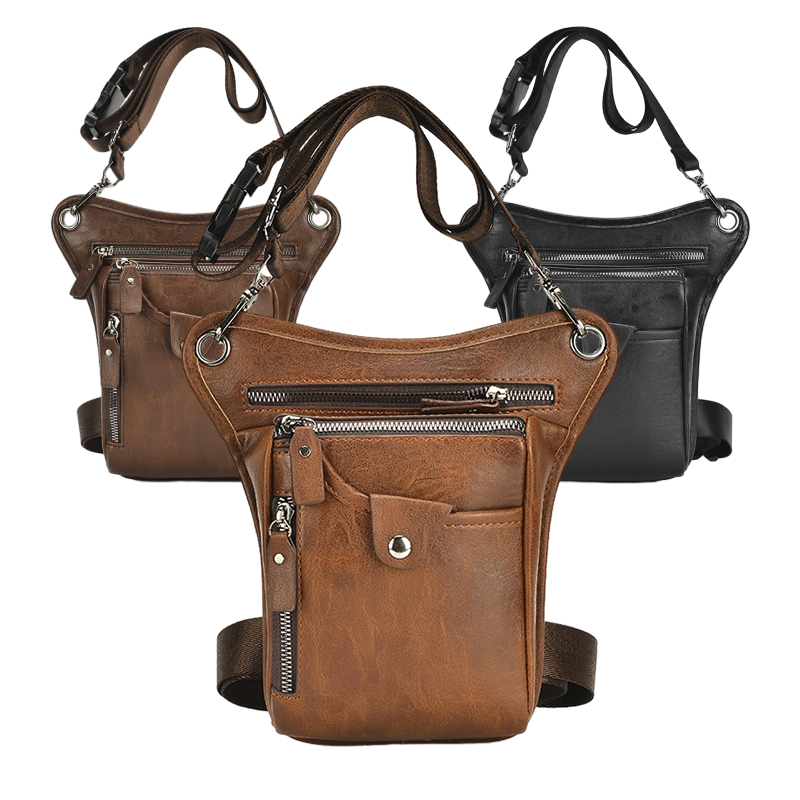 Vintage Pu Lederen Heuptas Dro - Leatherwork Fasteners recensie en prijs