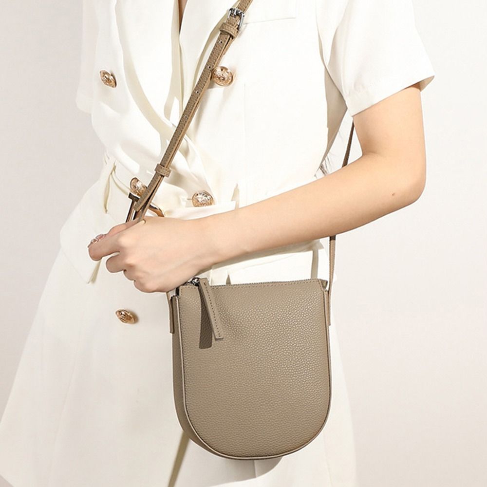 Litchi Patroon Schoudertas Nie - Leatherwork Drawing recensie en prijs