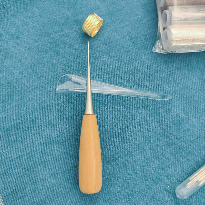 Stoffenreparatie Naaiset Heavy - Leatherwork Hand Sewing Needles recensie en prijs